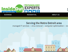Tablet Screenshot of insideoutnetworking.com